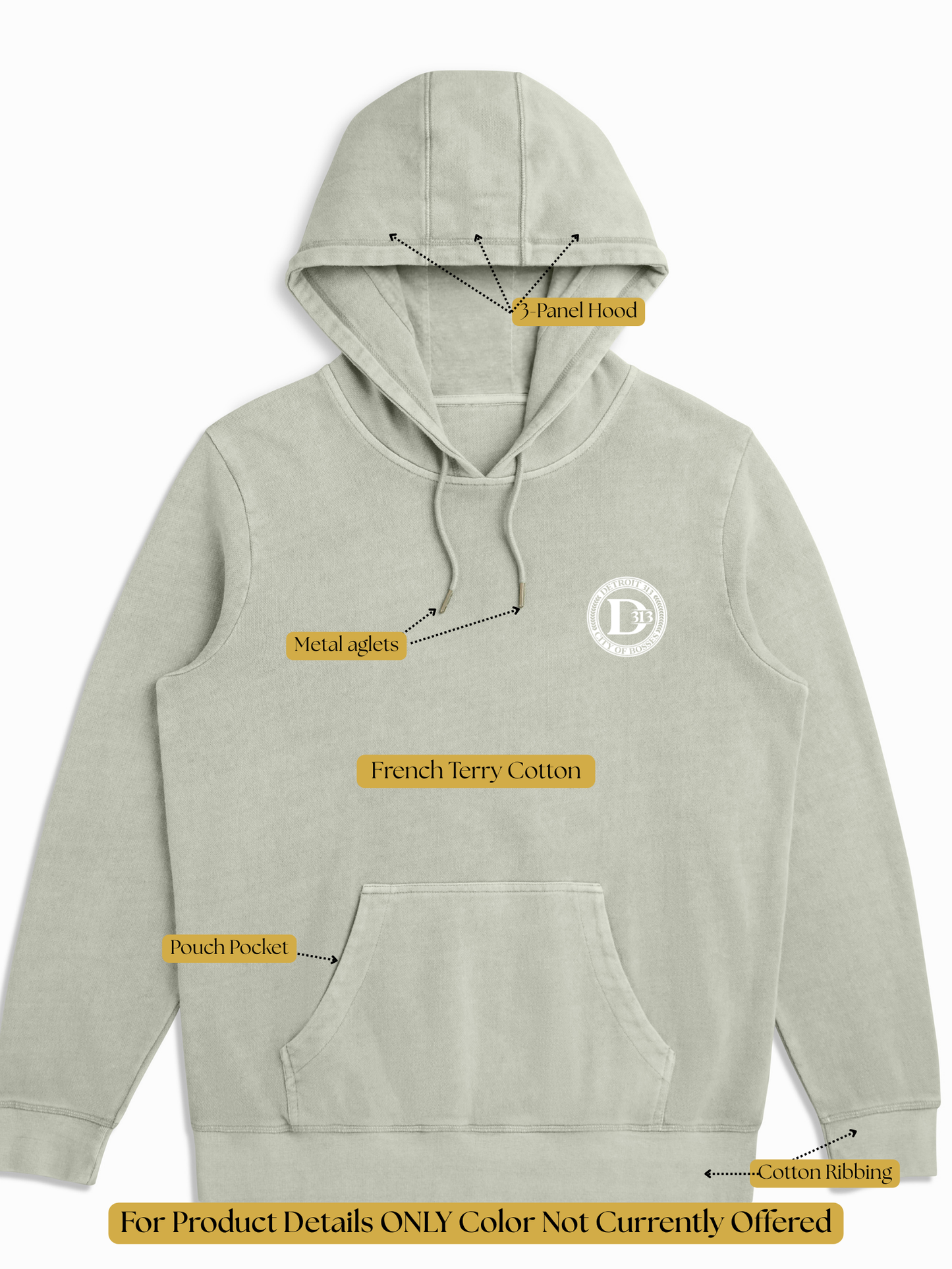 Light Weight Logo Hoodie